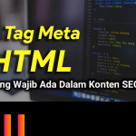 5 Tag Meta HTML Wajib Dalam Optimasi SEO