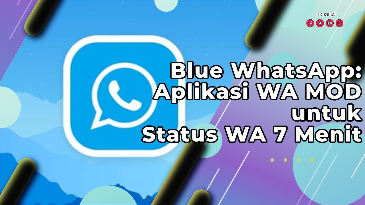 Blue WhatsApp