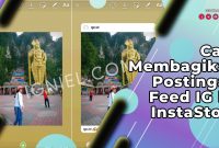 Cara Membagikan Postingan Feed IG