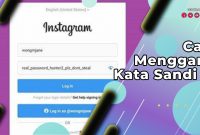 Cara Mengganti Kata Sandi IG