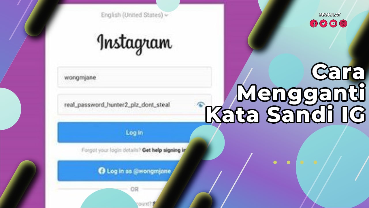 Cara Mengganti Kata Sandi IG