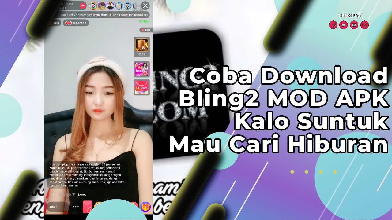 Coba Download Bling2 MOD APK Kalo Suntuk Mau Cari Hiburan  SEO KILAT