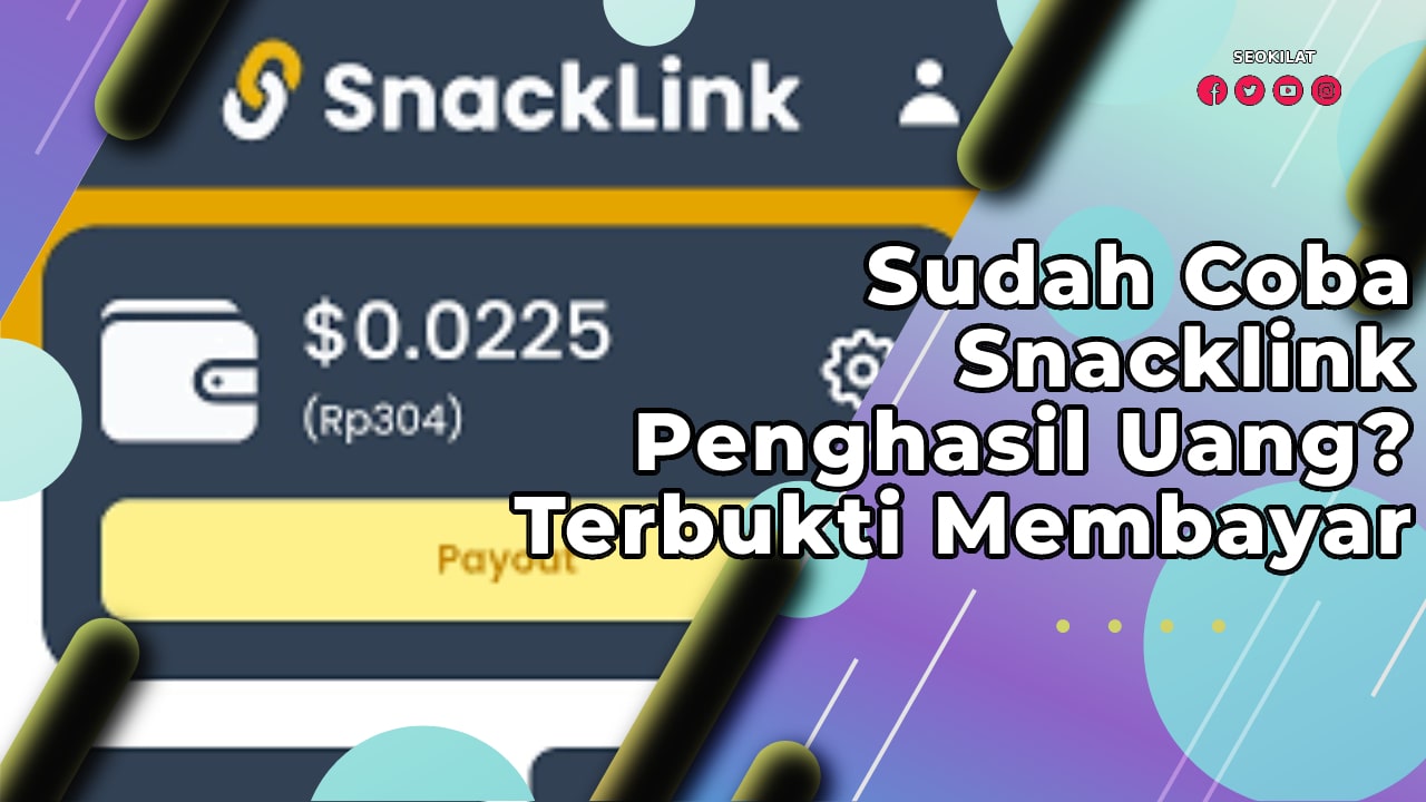 Snacklink Penghasil Uang