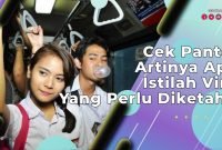Cek Pantek Artinya Apa