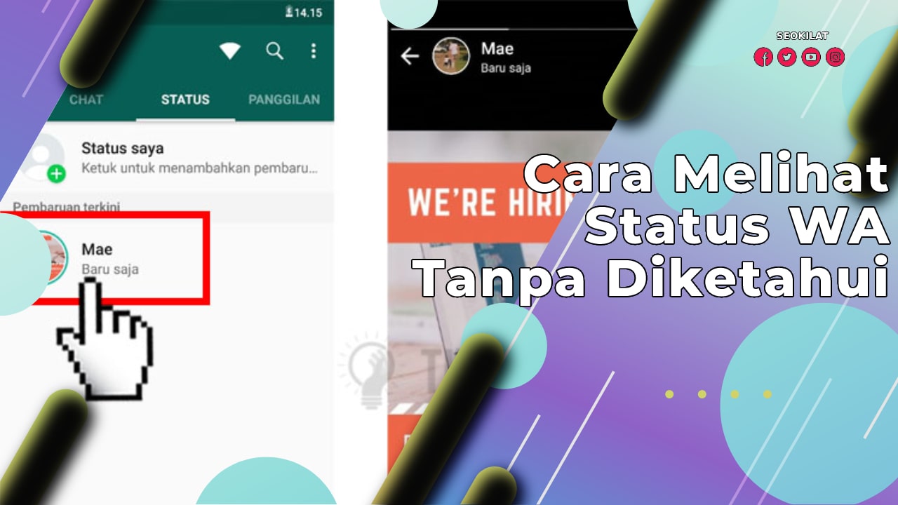 Cara Melihat Status WA Tanpa Diketahui