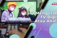 Cara Mengetahui TV Digital Atau Analog