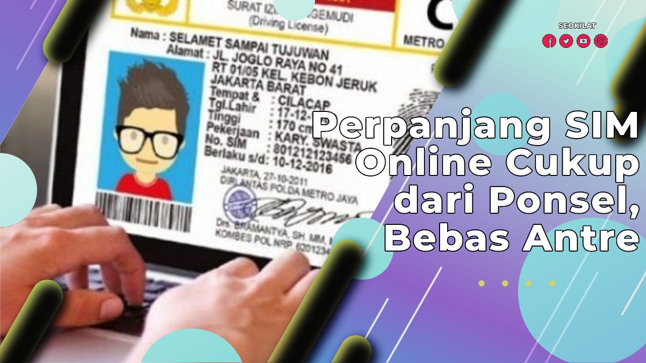 Perpanjang SIM Online