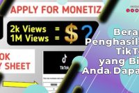 Berapa Penghasilan TikTok yang Bisa Anda Dapat?