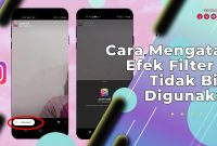 Cara Mengatasi Efek Filter IG Tidak Bisa Digunakan