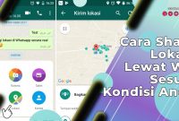 Cara Share Lokasi Lewat WA