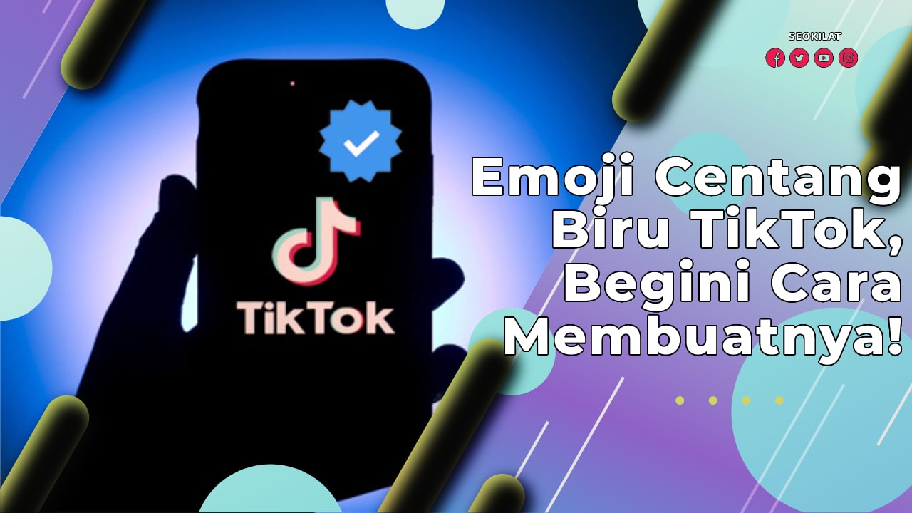 Emoji Centang Biru TikTok