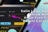 Salin Logo Apple Untuk Nama Akun Free Fire