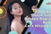 1.000 Koin Snack Video Berapa Rupiah