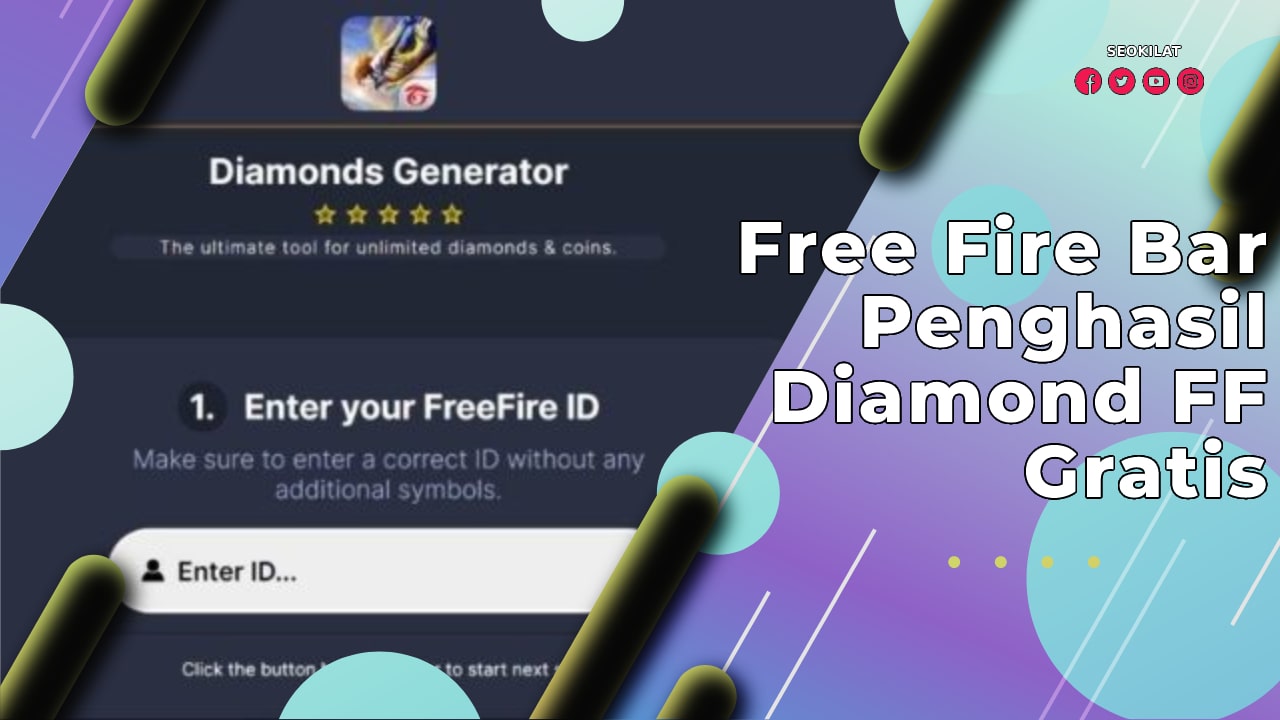 Free Fire Bar Penghasil Diamond FF Gratis