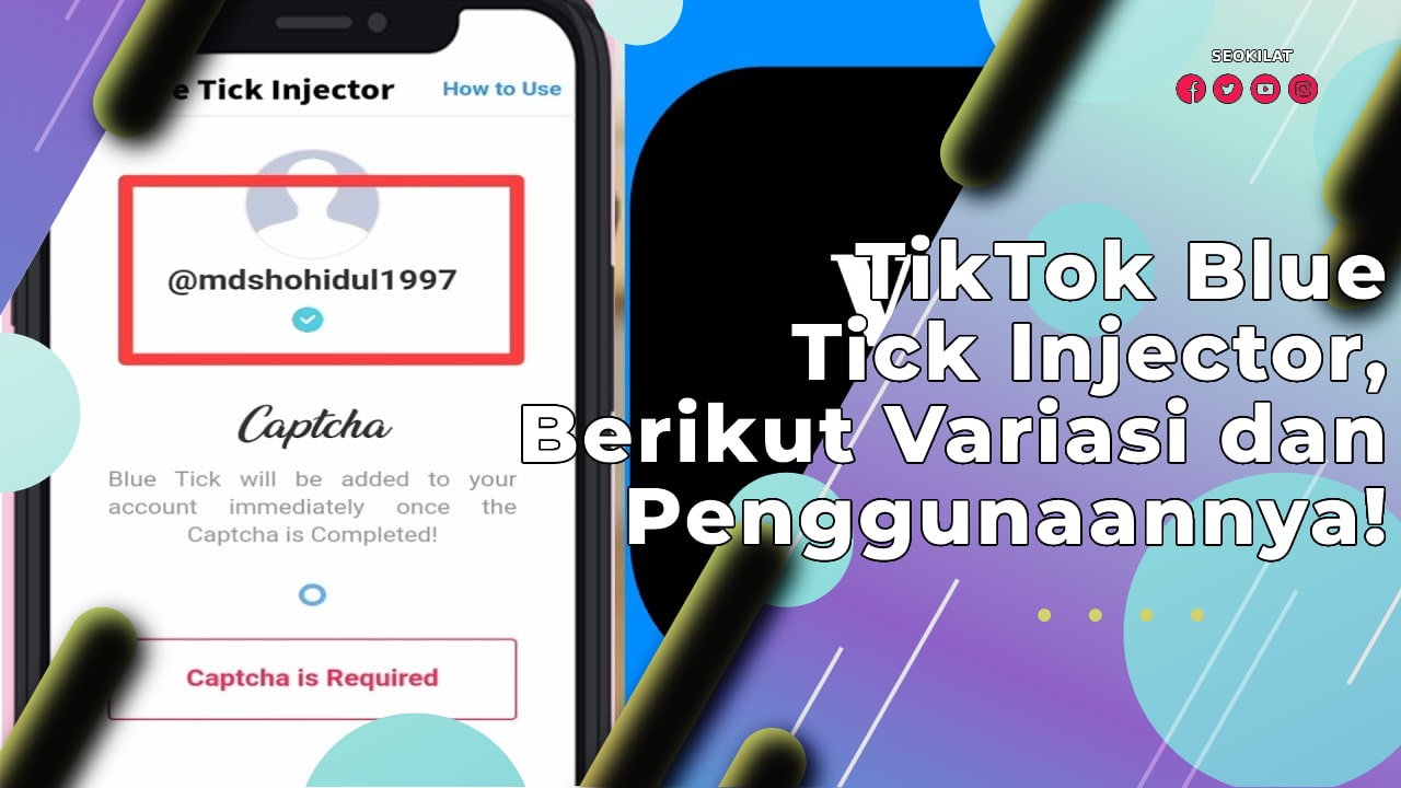 TikTok Blue Tick Injector