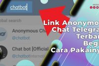 Link Anonymous Chat Telegram
