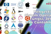 Pengertian Sistem Operasi,