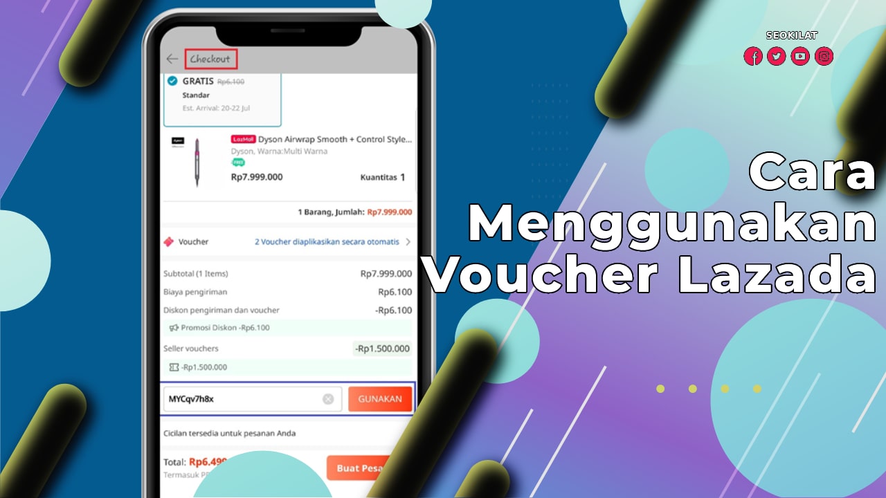 Cara Menggunakan Voucher Lazada