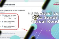 Cara Atasi Lupa Kata Sandi FB Sesuai Kondisi