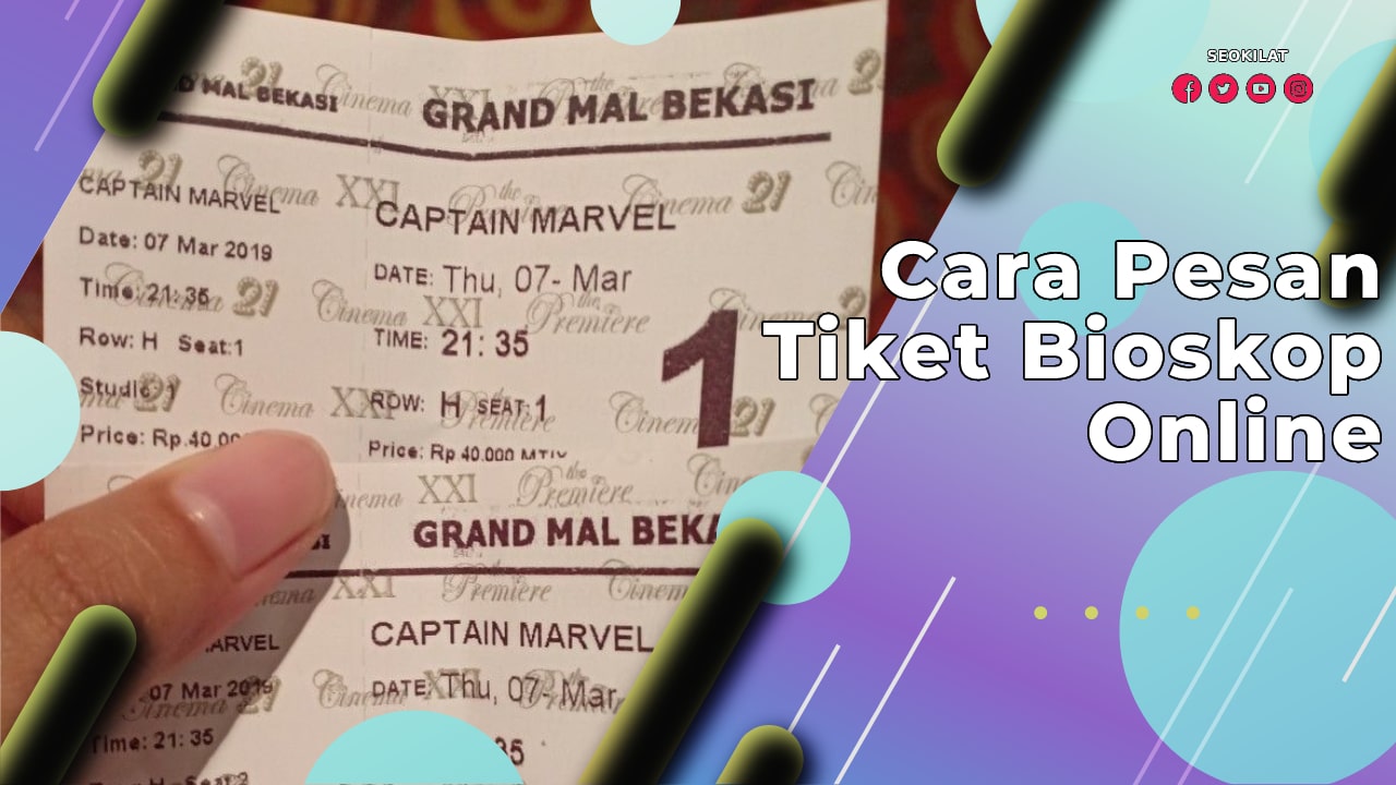 Cara Pesan Tiket Bioskop Online