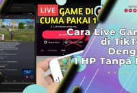 Cara Live Game di TikTok