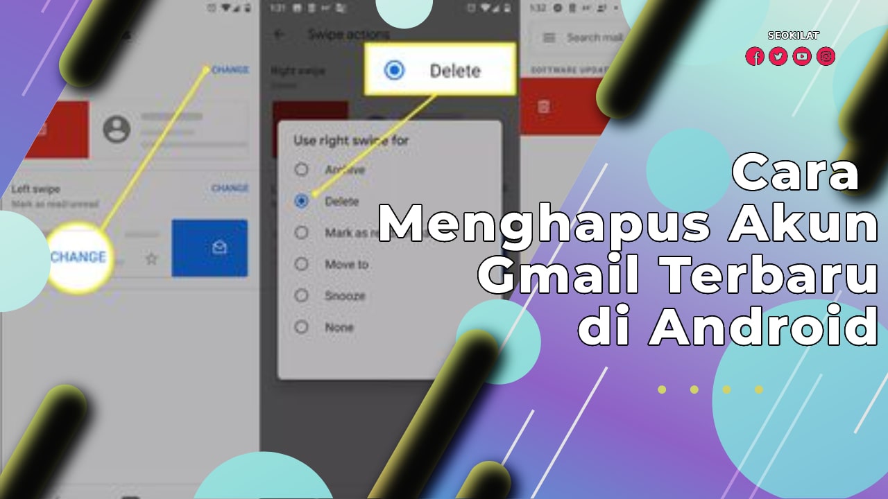 Cara Menghapus Akun Gmail Terbaru di Android