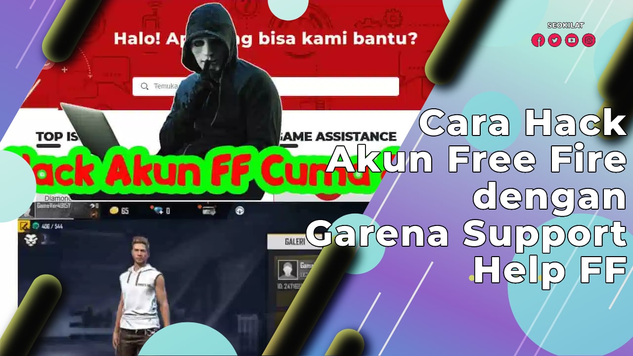 Cara Hack Akun Free Fire Dengan Garena Support Help FF