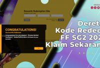 Kode Redeem FF SG2