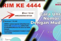 Cara Unreg Nomor XL