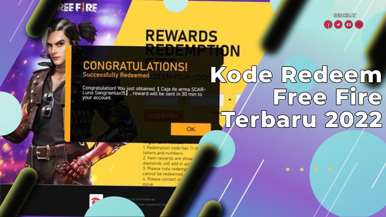 Kode Redeem Free Fire Terbaru 2022