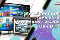 Perbedaan TV Analog Dan Digital