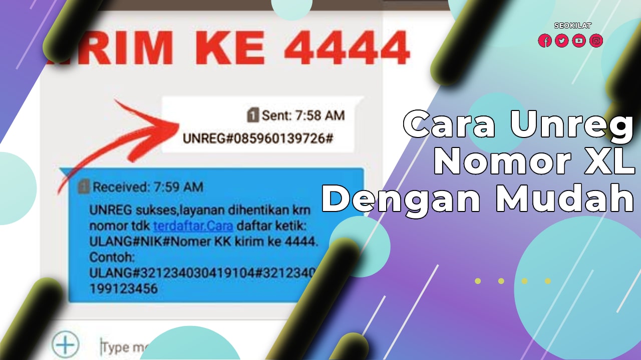 Cara Unreg Nomor XL