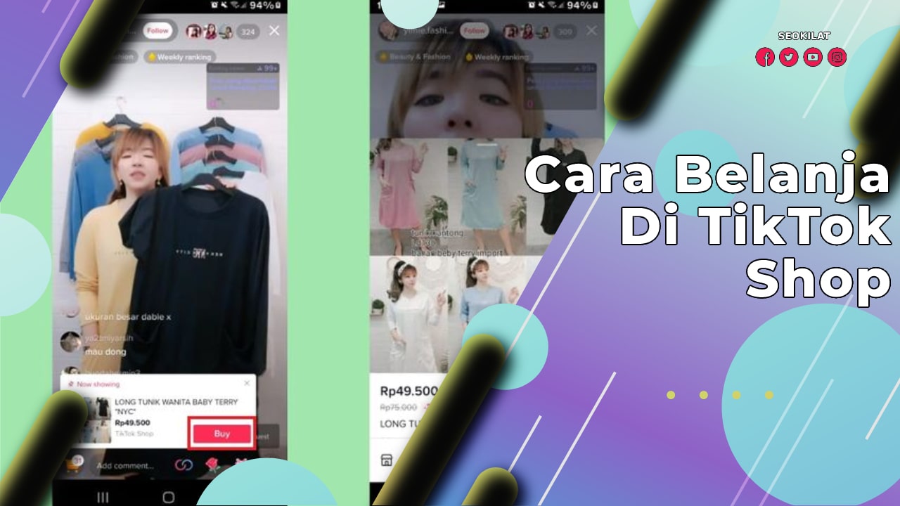 Cara Belanja Di TikTok Shop