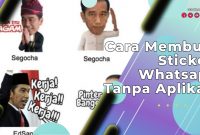 Cara Membuat Sticker Whatsapp