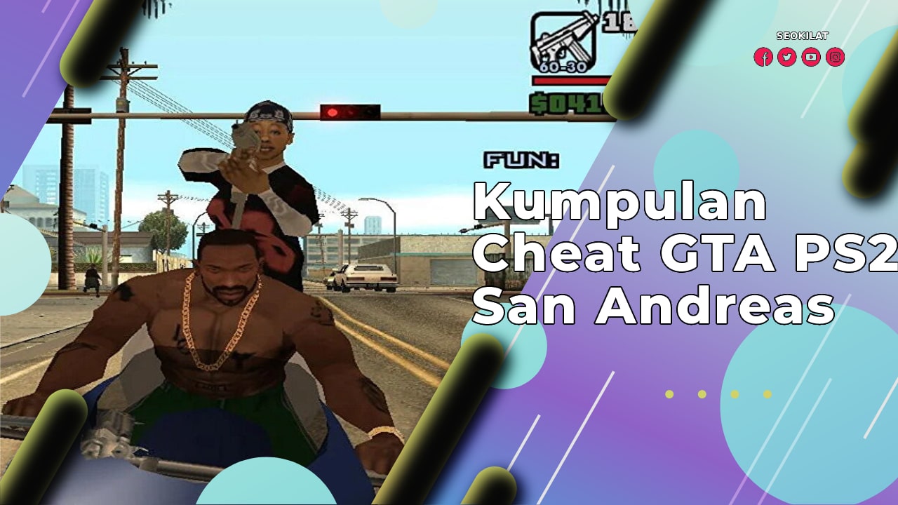 Cheat GTA PS2 San Andreas